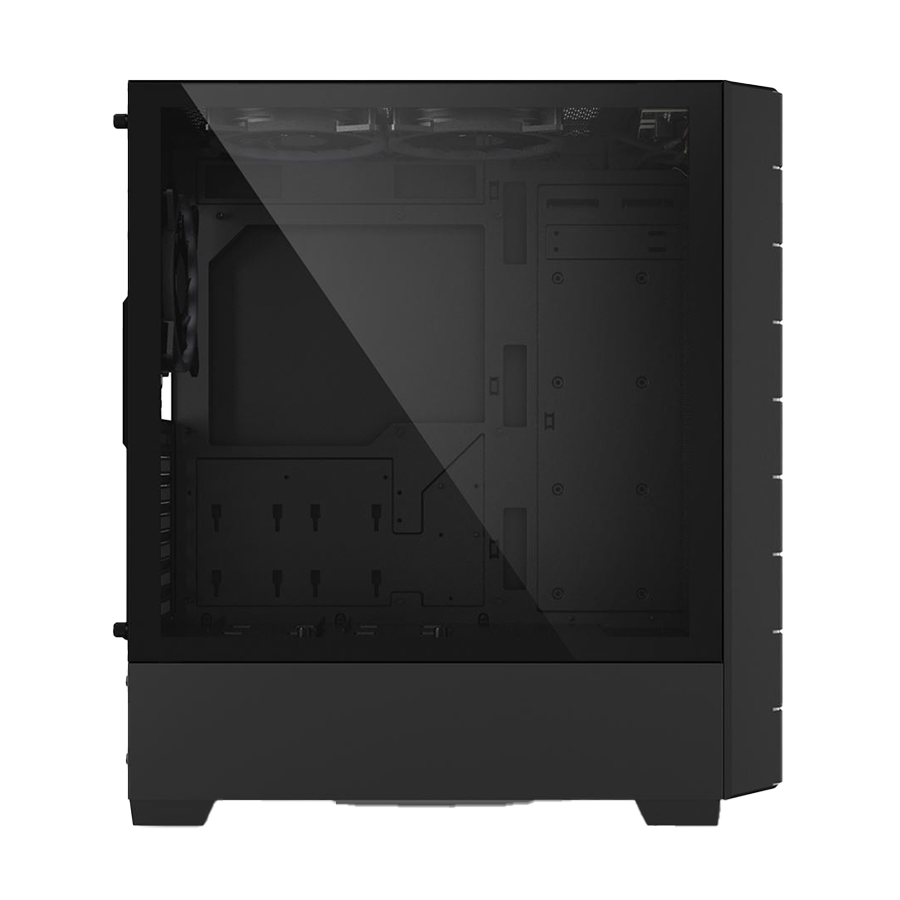 Kućište SHARKOON gaming, RGB HEX bk ATX, Tempered Glass, ventilator 4x120mm, black - Image 4