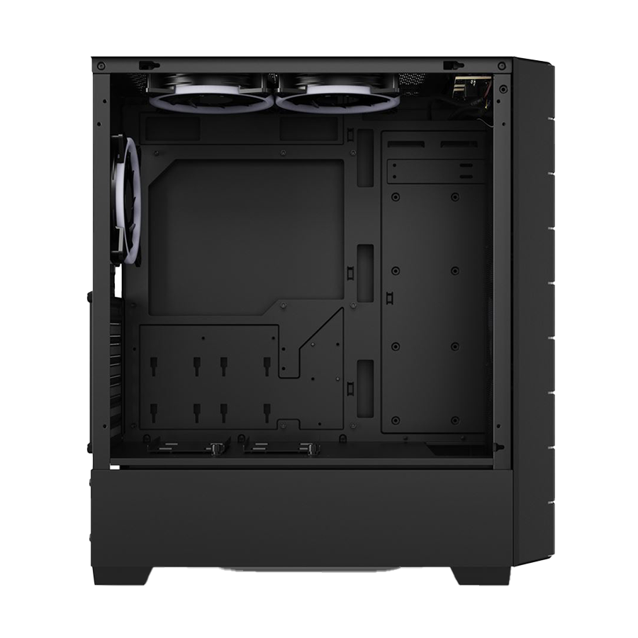 Kućište SHARKOON gaming, RGB HEX bk ATX, Tempered Glass, ventilator 4x120mm, black - Image 5