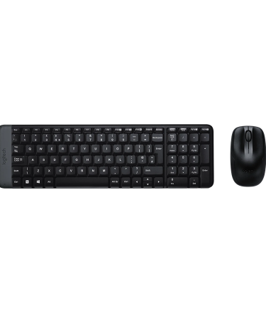 Tastatura+miš bežično Logitech MK220, crno, USA 920-003161
