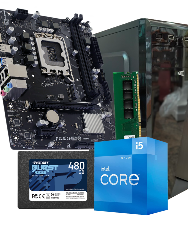 GNC BUSINESS 3 i5-12400 2.5GHz, MB H610, SSD 480GB, DDR4 16GB, Kucište office, WIN 11 PRO, OFFICE PRO PLUS 2019