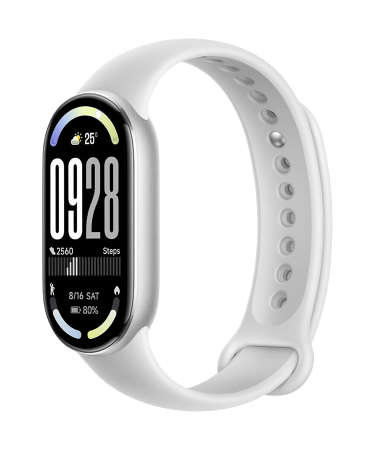 Xiaomi Smart Band 10 srebrna BHR07PSGL