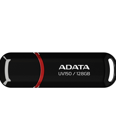 USB 128GB UV150 3.2 Crni Gloss 100Mbps AUV150-128G-RBK