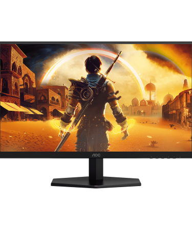 MONITOR AOC Gaming 27G42E 27" Fast IPS, 1920x1080, 180Hz, 1ms (GTG), 300 cd/m2, 1000:1, Adaptive Sync, G-Sync Compatible, HDR10, 1xHDMI, 1xDP, Tilt