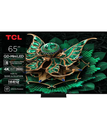 TCL 65"C7K 4K QD-Mini LED TV 144Hz GoogleTV GameMaster Audio BANG&OLUFSEN HDR Premium 65C7K