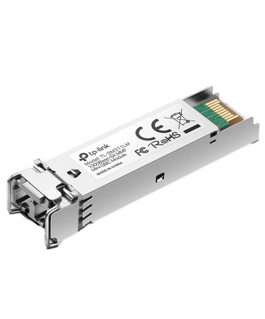 TP-Link SM311LM Omada 1000Base-SX MMF Mini GBIC Module, Multi-mode MiniGBIC module, Supports Digital Diagnostic Monitoring (DDM), Compatible with Smal