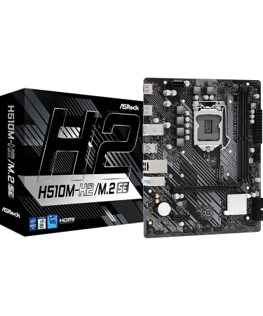 ASROCK MB H510M-H2/M.2 SE Intel H470, LGA1200, 2xDDR4 4xSATA, M.2, 2xHDMI, RAID, microATX