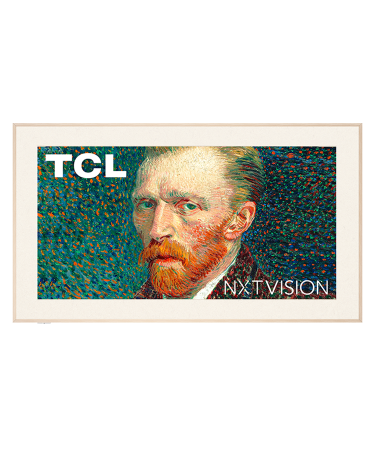 TCL 65"A300W NXTVISION 4K QLED Google OS; 144Hz ART TV; Dolby Atmos; Ambient mode; HDMI 2.1, 65, 65A300W