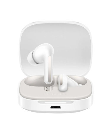 Slušalice bluetooth Xiaomi Mi Redmi Buds 6 bijela trajanje baterije 42h Bluetooth 5.4, BHR9250GL