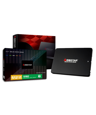 SSD BIOSTAR S160-512GB SATA3, 2,5"