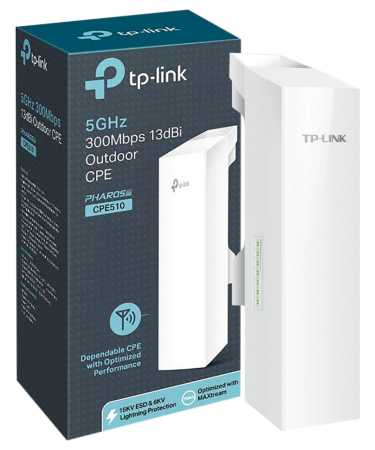 TP-LINK Wireless N Access Point, 300Mbps, 13dBi, 5GHz - CPE510