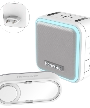 Honeywell Zvono bežično. kućno, 6 melodije, mute timer, bijela boja - DC515EP2