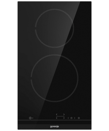 Gorenje Ugradbena staklokeramička ploča za kuhanje, 30 cm, crna - ECT321BCSC