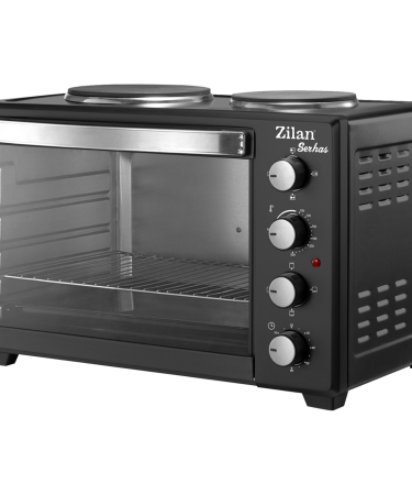 Zilan Mini pećnica, 2 grijače ploče, 45 l, 3200 W, crna - ZLN2935