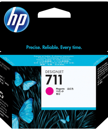 HP Tinta 711 ( CZ131A ), 29ml, magenta