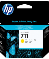 HP Tinta 711 ( CZ132A ), 29ml, yellow