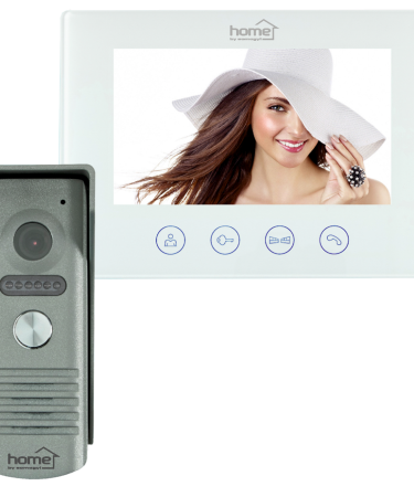 home Žični video interfon, set, 7" LCD display, WiFi - DPV WIFI SET