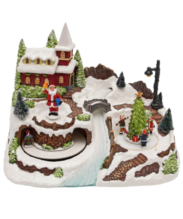 home Dekorativna LED rasvjeta, diorama, selo - DRM 10