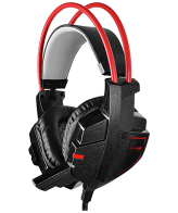 Connect XL Slušalice sa mikrofonom, LED iluminacija, 3.5 mm - CXL-GHP750