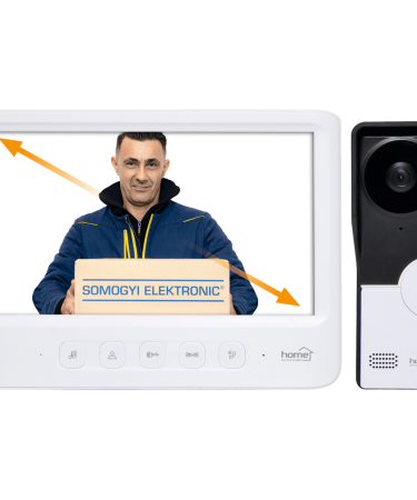 home Žični video interfon, 7" LCD ekran, elekt. otvaranje vrata - DPV 26