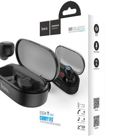 hoco. Slušalice bežične sa mikrofonom, Bluetooth, 60 mAh, 4 h - ES24 Joyous sound