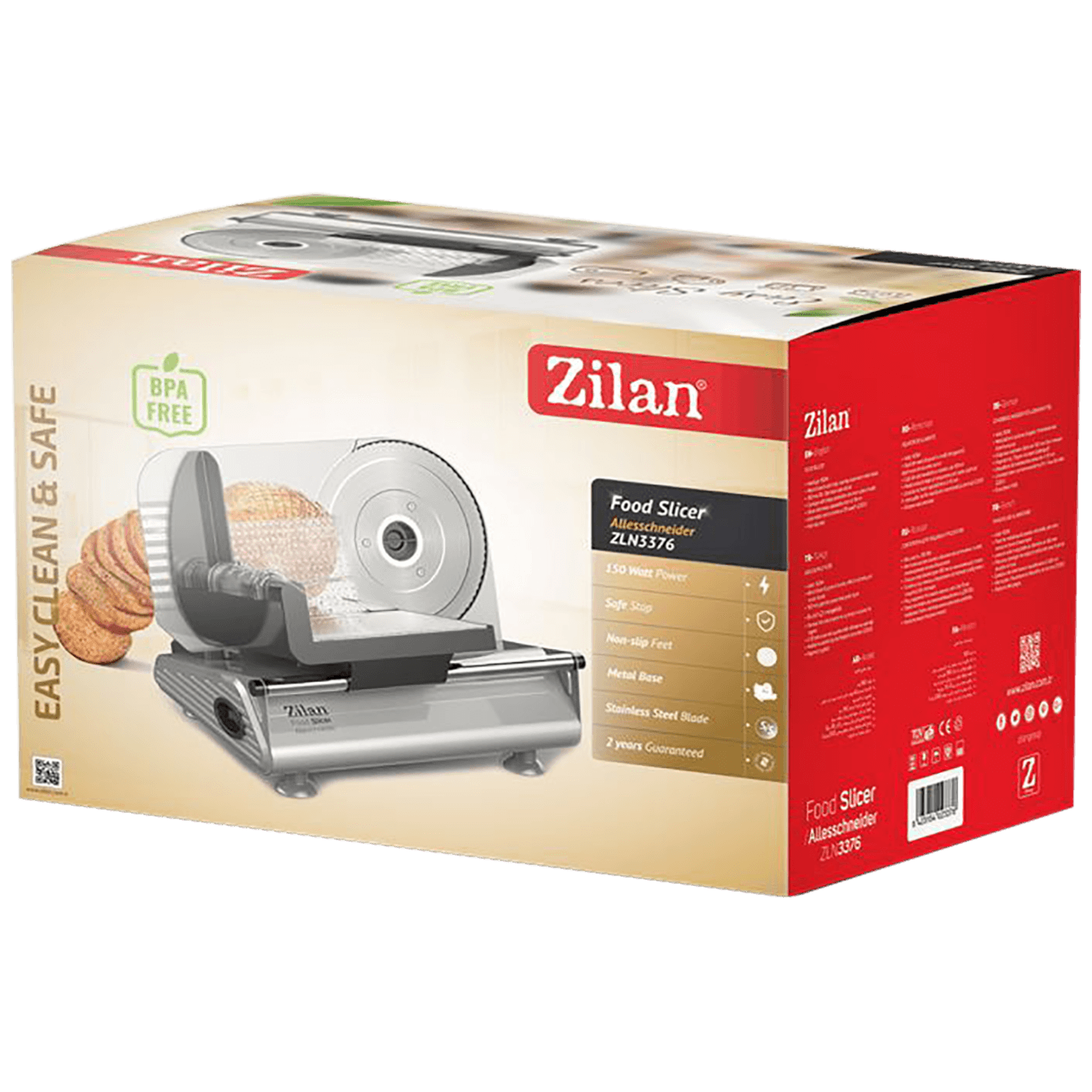 Zilan Električna rezalica metalna, mesoreznica, 150W, rez 0-15 mm - ZLN3376 - Image 2