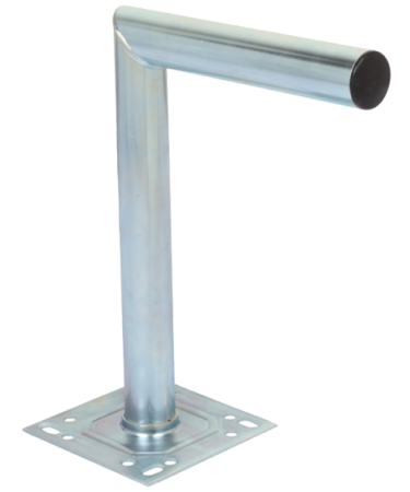 Falcom Nosač zidni 35cm, pocinčani, oblik L, proširene rupe - NL35