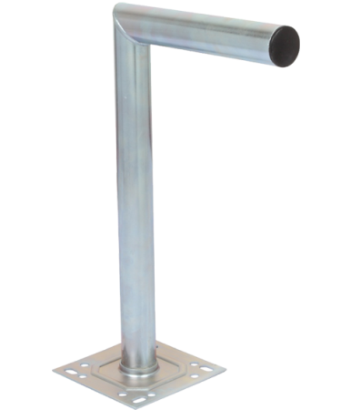 Falcom Nosač zidni  45cm, pocinčani, oblik L, proširene rupe - NL45