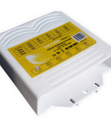 Falcom Diseqc sklopka, 4 ulaza+Terrestrial, sa kučištem - DHQ41-T