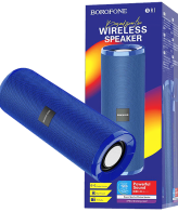 Borofone Zvučnik bežični, Bluetooth, 1200 mAh, 3 h, plava - BR1 Beyond Blue