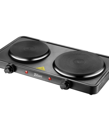Zilan Električno kuhalo, 2 ploče - 15.5/18.5 cm, 2500 W, crna - ZLN2181 (ZLN2180/BK)
