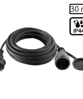 home Produžni strujni kabl, gumirani, 1 utičnica, 30 m, H05RR-F - NV 5-30/G