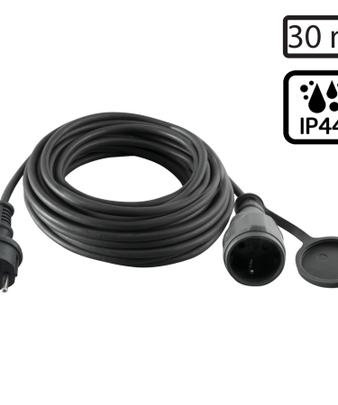 home Produžni strujni kabl, gumirani, 1 utičnica, 30 m, H05RR-F - NV 5-30/G
