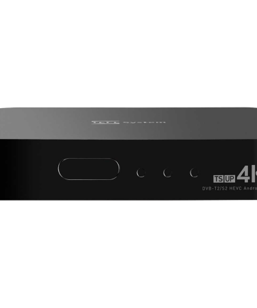 TELE System Prijemnik combo, Android , DVB-S2/T2, 4K, HEVC/10 bit - TS UP4K