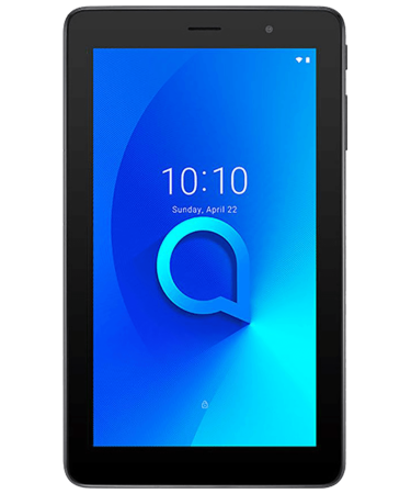 Alcatel Tablet 7", Quad Core 1.3GHz, RAM 1GB, 16GB, 2580mAh - 8068+ TAB 1T 7" Premium Black