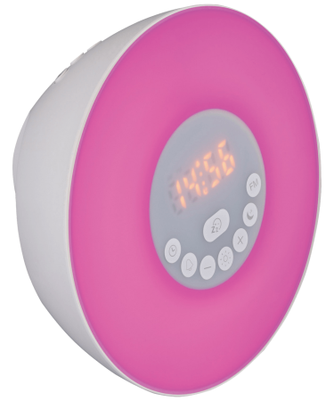 home Sat sa alarmom, FM radio, LED RGB svjetlost - LTCR 04