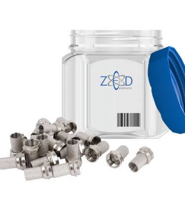 ZED electronic F-Konektor 7mm extra kvalitet, pak. 100 kom. - FK-XD/100