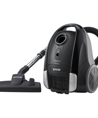 Gorenje Usisavač sa vrećicom, 1600 W, COMPACT MIDI - VC1611CMBK
