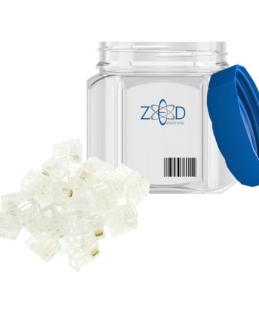 ZED electronic Telefonski konektor,  6/6, pakiranje  100 komada - TK/100