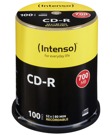 (Intenso) CD-R 700MB (80 min.) pak. 100 komada Cake Box - CD-R700MB/100Cake