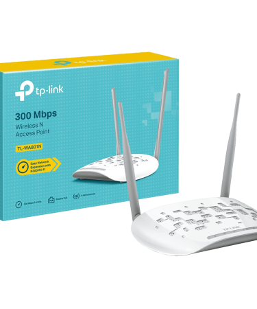 TP-LINK Wireless N Access Point 300Mbps, 2,4GHz - TL-WA801N
