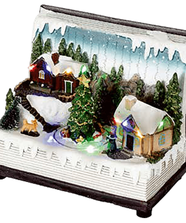 home Dekorativna LED rasvjeta, otvorena knjiga - DRM 12