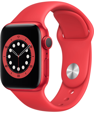 Apple SAT pametni, 1.57" LTPO OLED zaslon, vodootporan BT, WiFI - Watch Series 6 GPS 40mm Red