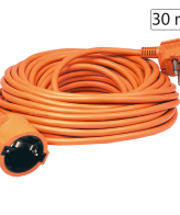 home Produžni strujni kabl 1 utičnica, 30m, H05VV-F 3G 1,5mm² - NV 2-30/OR/1.5