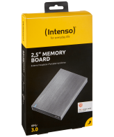 (Intenso) Eksterni Hard Disk 2.5", kapacitet 2TB, USB 3.0, Crna - HDD3.0-2TB/Memory Board