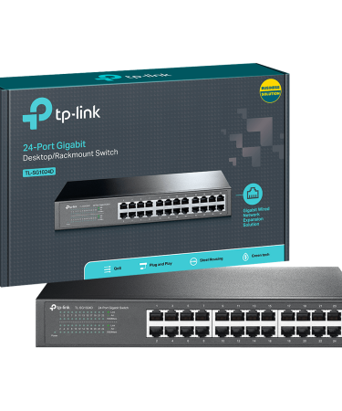 TP-LINK 24-Portni switch, 24x10/100/1000 Mbps - TL-SG1024D