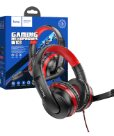 hoco. Slušalice sa mikrofonom, gaming, 3.5 mm, crvena - W103 Magic tour, Red