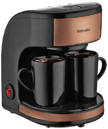 Goldmaster Aparat za filter kafu, priprema do 2 šolje, 450W, 320 ml - GM-7331G Zinde