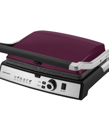 Goldmaster Grill kontaktni, granitni premaz, otvaranja za 180°, 2000W - GM-7450M Tostmix - Purple