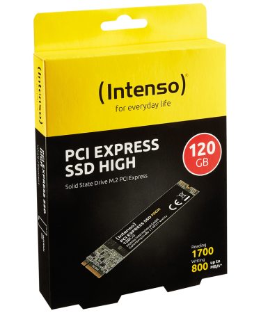 (Intenso) SSD M.2 2280, PCIe, kapacitet 120 GB - SSD M.2 PCIe 120GB/High