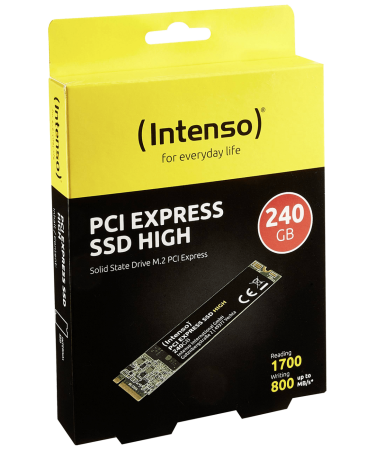 (Intenso) SSD M.2 2280, PCIe, kapacitet 240 GB - SSD M.2 PCIe 240GB/High